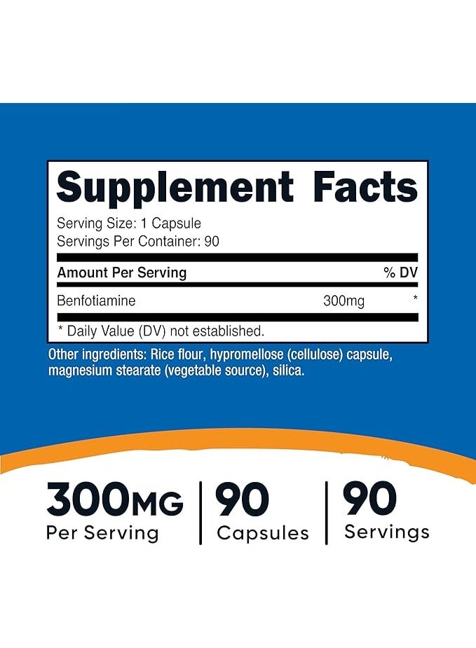 نوتريكوست، بنفوتيامين، 300 ملغ، 90 كبسولة - Image 3